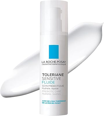 La roche-posay toleriane sensitive fluide protecteur hydratant, sans huile, 1,35 fl oz