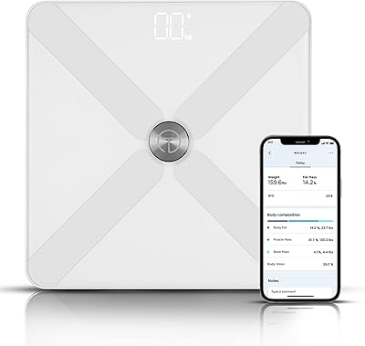 Balance intelligente titan electronics pour poids corporel, imc, masse musculaire, moniteur électronique