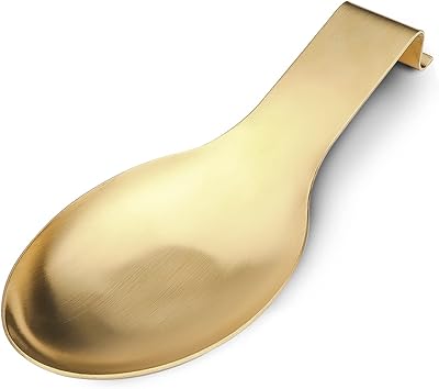 Repose-cuillère en acier inoxydable porte-louche finition brossée passe au lave-vaisselle 38