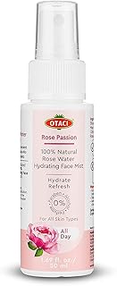 Spray hydratant pour le visage rose magic d'ataki 100% eau de rose naturelle