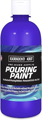 Sargent art 473 ml. peinture acrylique pré-mélangée - outremer