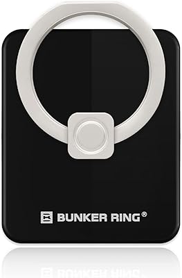 Support d'anneau de bunker support de poignée de téléphone portable anneau métallique rotatif