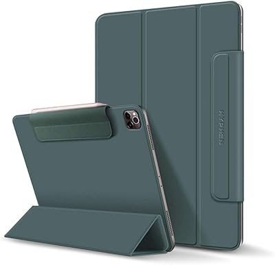 Étui pliable intelligent haven pour ipad pro 2020 12,9 pouces, vert