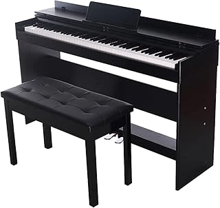 Clavier de piano numérique semi-lesté pleine grandeur 88 hammer action 800