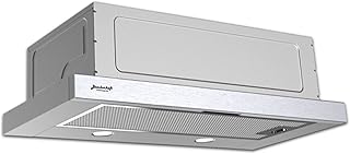 Hotte de cuisson télescopique encastrable baeckerhaft de 60 cm de type extractible à