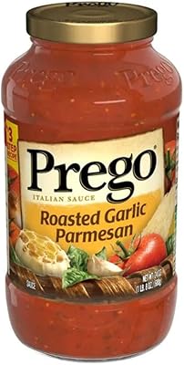 Sauce pour pâtes italienne prego, parmesan à l'ail rôti, morceau de 24 oz