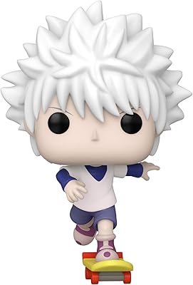 Pop! animation : hunter x hunter - killua avec un skateboard (exclusif)