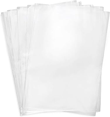 Sacs thermorétractables, 10" x 14" sacs thermorétractables pour cadeaux, emballages, projets de bricolage