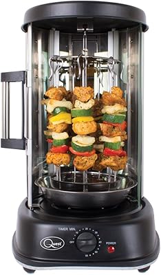 Gril électrique quest 34020 / pour cuire des brochettes, des brochettes et rôtir