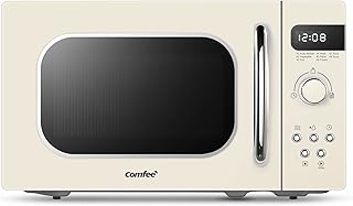 Four à micro-ondes classique confortable de 20 l avec 8 menus automatiques, 5