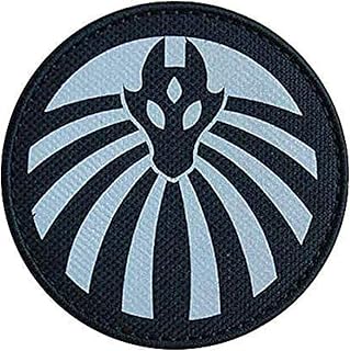 Patch réfléchissant conforme au confinement spécial scp insigne de base morale avec crochet