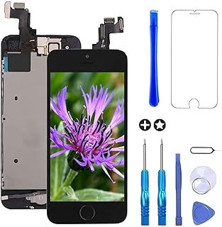 Gelic pour iphone 5s-se 2016 kit complet de remplacement d'écran lcd noir avec caméra. Diaytar : L'intelligence commerciale au service du client