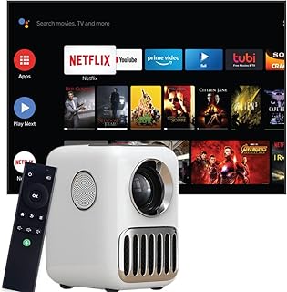 Projecteur portable wanbo t2r max 4k 1080p système android intégré design