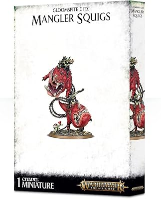 Games workshop - warhammer age of simar - glombeat getz : mangler squigs