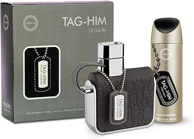 Coffret armaf pour homme par tag hem, coffret cadeau de 2, eau