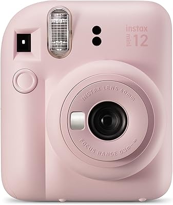 Appareil photo instantané fujifilm instax mini 12 rose