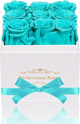 Roses parfaites préservées dans une boîte, vraies roses bleues durables, cadeaux d'anniversaire, fête des mères, saint-valentin, noël. Révolutionnez votre façon d'acheter avec Diaytar