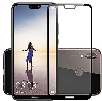 Autocollant de protection plein écran pour huawei nova 3e - noir