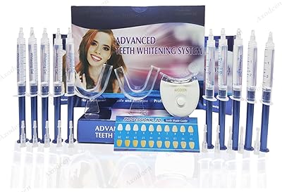 Kit de blanchiment des dents exoden professional american standard, 10 morceaux de gel