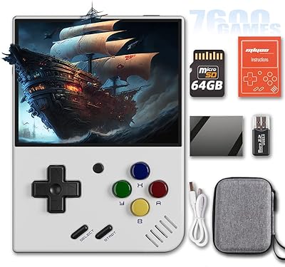 Console de jeu vidéo numérique portable mini plus mio-mini 3,5 pouces + poche