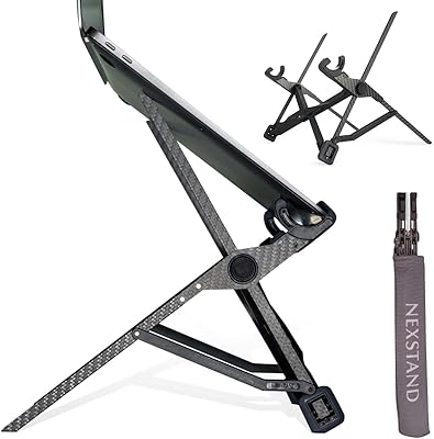 Support pour ordinateur portable nextend k1, support pour ordinateur portable pliable en fibre