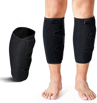 Attelle de soutien de jambe en deux pièces, attelle de compression de jambe