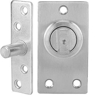 Charnière de porte pivotante robuste pour portes en bois, poteau en acier inoxydable