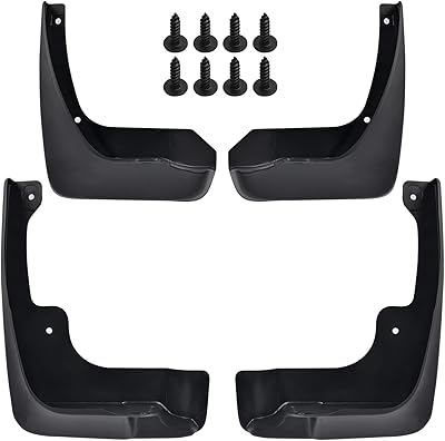 Garde-boue speedow compatibles avec toyota camry 2007-2011 lot de 4 avant et arrière