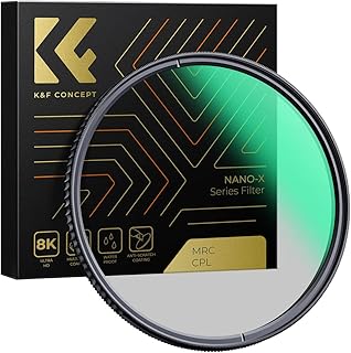 K concept et filtre d'objectif polarisé circulaire 72 mm 28 couches filtre d'objectif