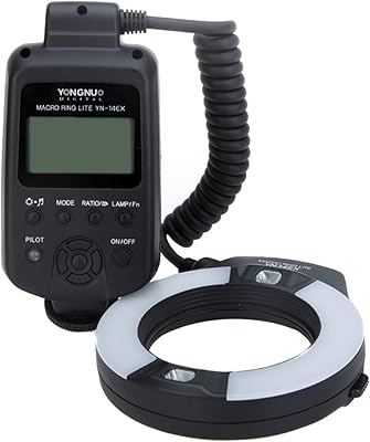 Yongnu yn 14ex ttl macro ring flash light pour appareil photo reflex numérique