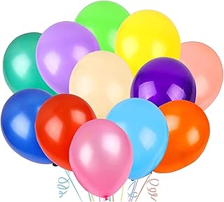 Ensemble de ballons métalliques multicolores propcycle pour décorations de fête ballon joyeux