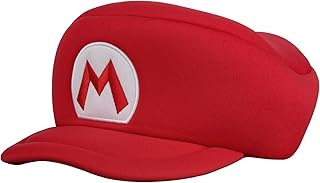 Chapeau de béret rouge super odyssey à la mode, casquette de saut homme brodée, casquette de peintre, chapeau de soleil, accessoires de cosplay d'halloween. Révolutionnez votre façon d'acheter avec Diaytar