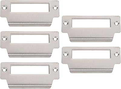 Yardui 5 pièces plaques de serrure de porte en acier inoxydable pour maison