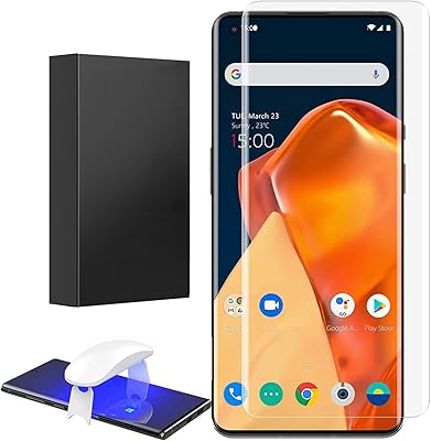 Compatible avec le protecteur d'écran uv oneplus 9 pro + d'objectif