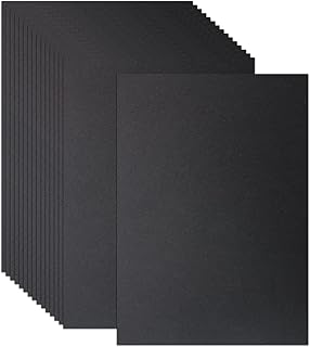 100 feuilles de papier cartonné de couleur noire, 90 livres, 250 g/m2, papier cartonné lisse et épais pour l'artisanat et le scrapbooking. Achetez malin avec Diaytar Sénégal, votre partenaire shopping 100% digital