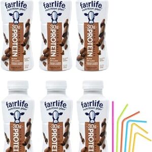 Fairlife fair life nutrition plan shake à la vanille riche en protéines. bouteilles, 11,4 fl oz (paquet de 6) (chocolat). Plus de choix, moins de dépenses avec Diaytar
