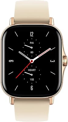 Bracelet intelligent amazon finn gts 2 avec alexa intégré, écran amoled 1,65