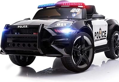 Voiture de police électrique convertible sous licence voiture de police gt voiture