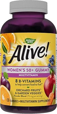 Nature's way alive! multivitamines pour femmes 50+, soutient plusieurs systèmes corporels, soutient l'énergie