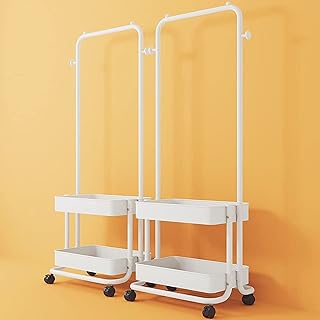 Étendoir de séchage portable multifonctionnel en métal timmy pour vêtements, manteaux et chaussures