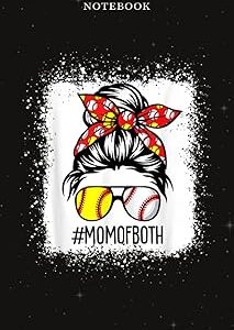 Cahier mëssÿ bün häir möm of böth söftbäll & bäsëbäll blëächëd mëmë : journal ligné, 6\" x 9\", plus de 100 pages,mignon,rendez-vous,journal quotidien,taxes,budget domestique. Redéfinissez vos attentes shopping avec Diaytar