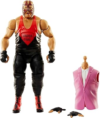 Figurine wwe elite royal rumble vader avec accessoire et pièces doc