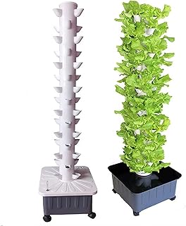 Système hydroponique pour le jardinage intérieur - tour aéroponique verticale pour la culture
