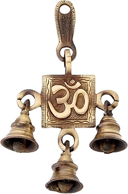 Cloche suspendue en laiton greentree | décoration d'intérieur | cadeau diwali