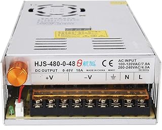 Convertisseur de tension cc réglable ac 110 v-220 v à dc 0-48 v