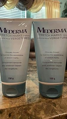 Crème de traitement contre les vergetures mederma 150 g (paquet de 2)