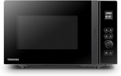 Four à micro-ondes toshiba 800 w 20 l avec 12 préréglages de cuisson