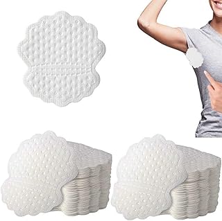 Goodrun 60 pièces coussinets d'aisselles de forme douce, coussinets de sueur jetables
