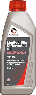 Huile pour engrenages coulissants comma limited ls80w901l ls80w90 1 litre