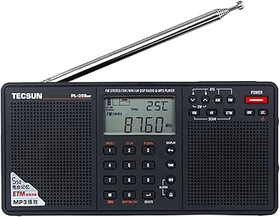 Radio numérique thyssen bl 398mp dsp am/fm/lw avec deux haut-parleurs et lecteur mp3